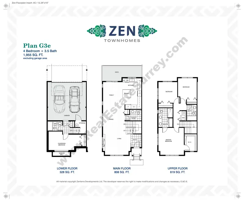 Zen Townhomes Zen Townhomes floor plan