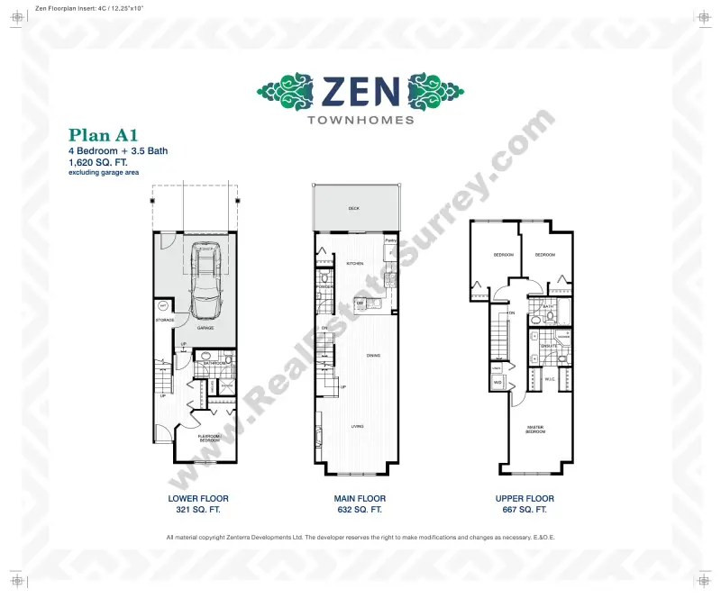Zen Townhomes Zen Townhomes floor plan