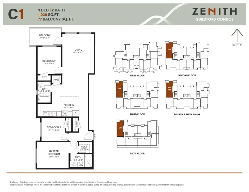 Zenith Zenith Surrey Floorplans floor plan