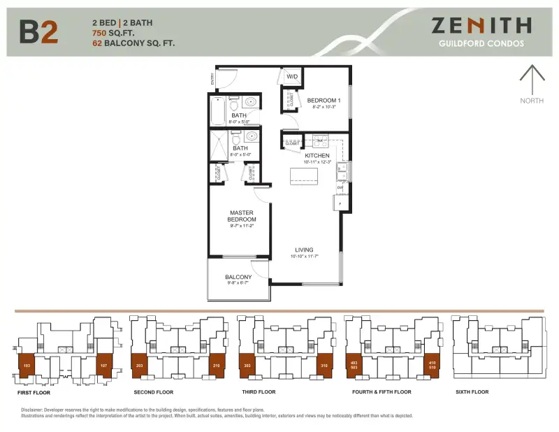 Zenith Zenith Surrey Floorplans floor plan