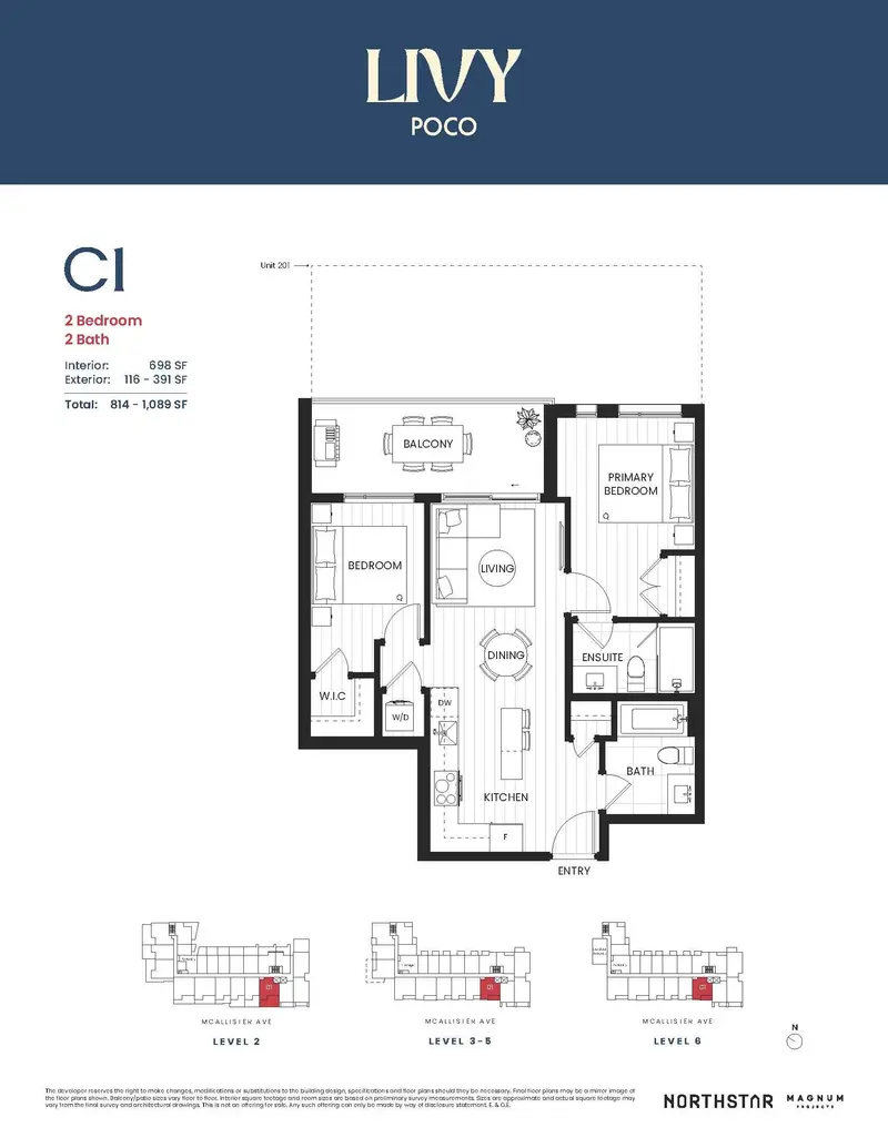 301 2245 MCALLISTER AVENUE - photo 2 of 5