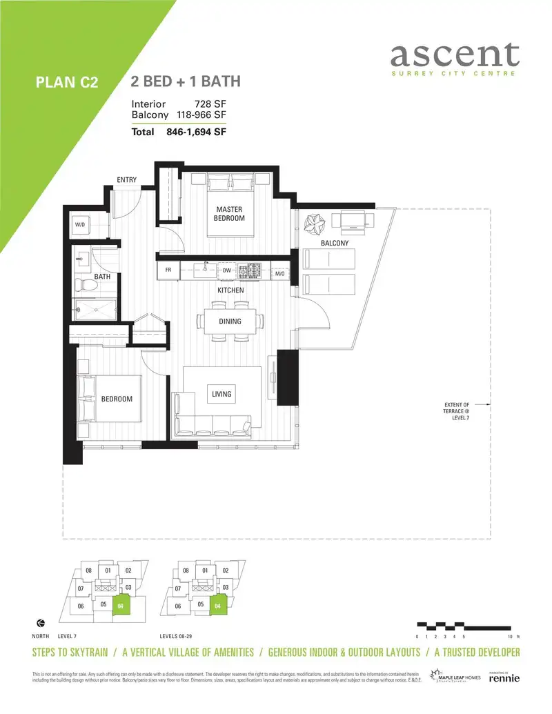 1204 10428 WHALLEY BOULEVARD - photo 2 of 25